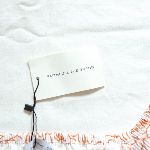 NWT Faithfull the Brand Gabelli Mini Dress Size US 4 (S) - Picture 7 of 11